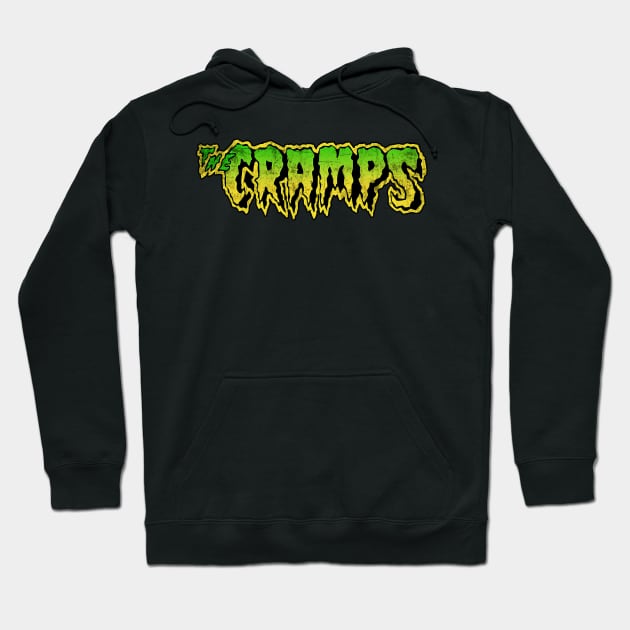 the cramps logo Hoodie by Van Bouten Design